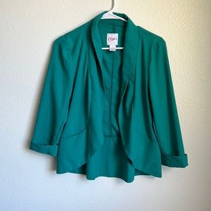 Candies Emerald Green Blazer
